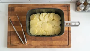 Batata chips na air fryer – Passo 6