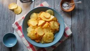 Batata chips na air fryer – Passo 8