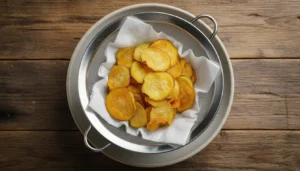Batata-doce frita – Passo 4