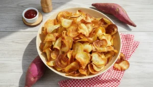 Batata-doce frita – Passo 7