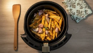 Batata-doce rústica na airfryer – Passo 4