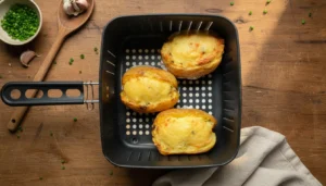 Batata rústica recheada na airfryer – Passo 8