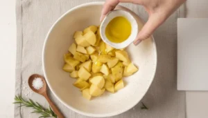 Batata sauté na air fryer – Passo 3