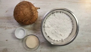 Beiju de coco – Passo 1