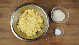 Beiju de mandioca – Passo 1