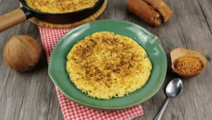 Beiju de mandioca – Passo 6