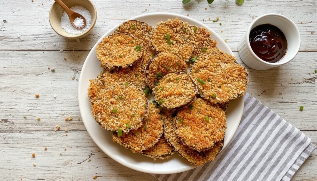 Berinjela no forno crocante – Destaque