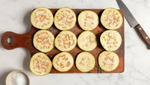 Berinjela no forno crocante – Passo 3