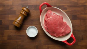 Bife na air fryer – Passo 1