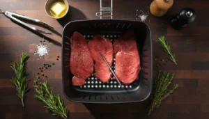 Bife na air fryer – Passo 4