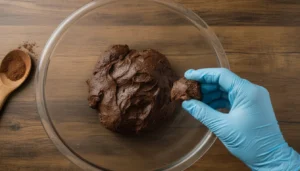 Biscoito amanteigado de café – Passo 4