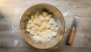 Biscoito de queijo com creme de leite – Passo 4