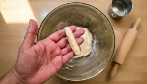 Biscoito de queijo com creme de leite – Passo 6