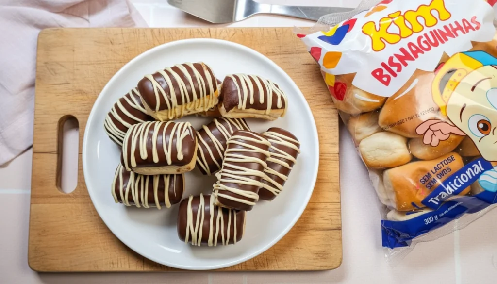 Bisnaguinha de chocolate – Destaque