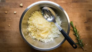 Bolinho de arroz assado na air fryer – Passo 2