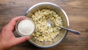 Bolinho de arroz assado na air fryer – Passo 4