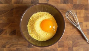 Bolinho de cuscuz assado – Passo 2