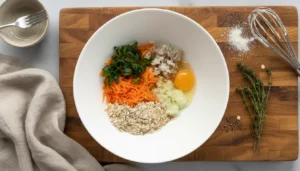 Bolinho de peixe na air fryer – Passo 3