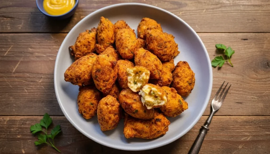 Bolinhos de couve-flor simples – Destaque