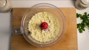 Bolinhos de couve-flor simples – Passo 2