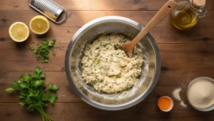 Bolinhos de couve-flor simples – Passo 3