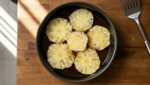 Bolo de abacaxi caramelizado – Passo 5