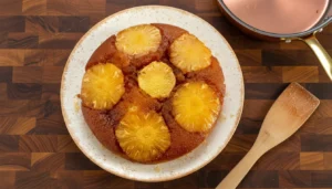 Bolo de abacaxi caramelizado – Passo 9