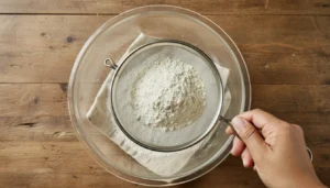 Bolo de cenoura simples na air fryer – Passo 3