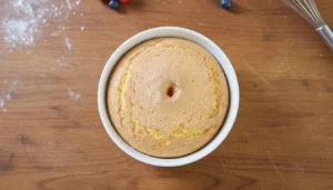 Bolo de cenoura simples na air fryer – Passo 5