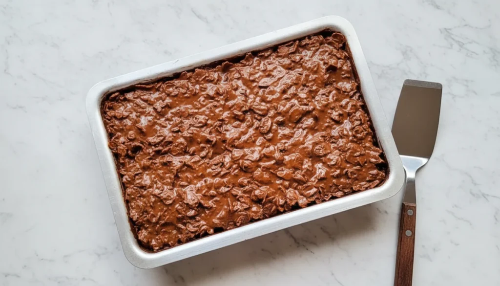 Bolo de chocolate crocante (crunch cake) – Destaque