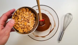 Bolo de chocolate crocante (crunch cake) – Passo 10