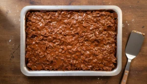 Bolo de chocolate crocante (crunch cake) – Passo 11