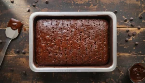 Bolo de chocolate crocante (crunch cake) – Passo 8