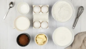 Bolo de chocolate fofinho – Passo 1