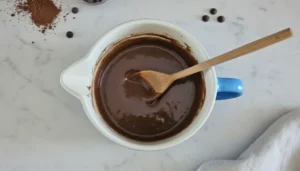 Bolo de chocolate na airfryer – Passo 2