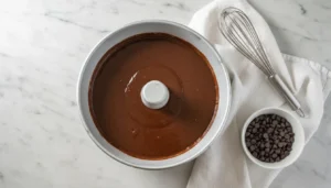 Bolo de chocolate na airfryer – Passo 3