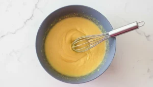 Bolo de fubá com coco simples – Passo 4