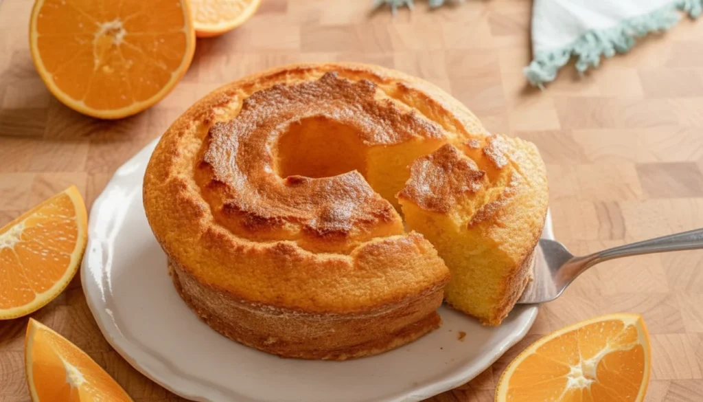 Bolo de laranja na air fryer – Destaque