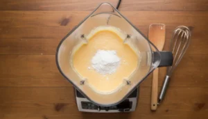 Bolo de laranja na air fryer – Passo 3