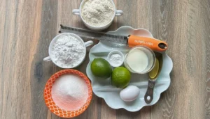 Bolo de limão na air fryer – Passo 1