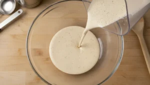 Bolo de maçã na air fryer – Passo 3