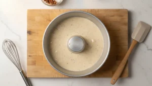 Bolo de maçã na air fryer – Passo 6