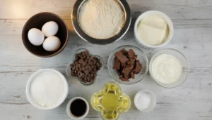 Bolo formigueiro com gotas de chocolate – Passo 1