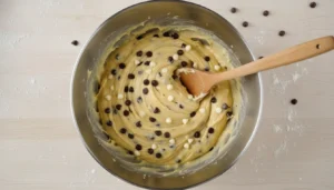 Bolo formigueiro com gotas de chocolate – Passo 8