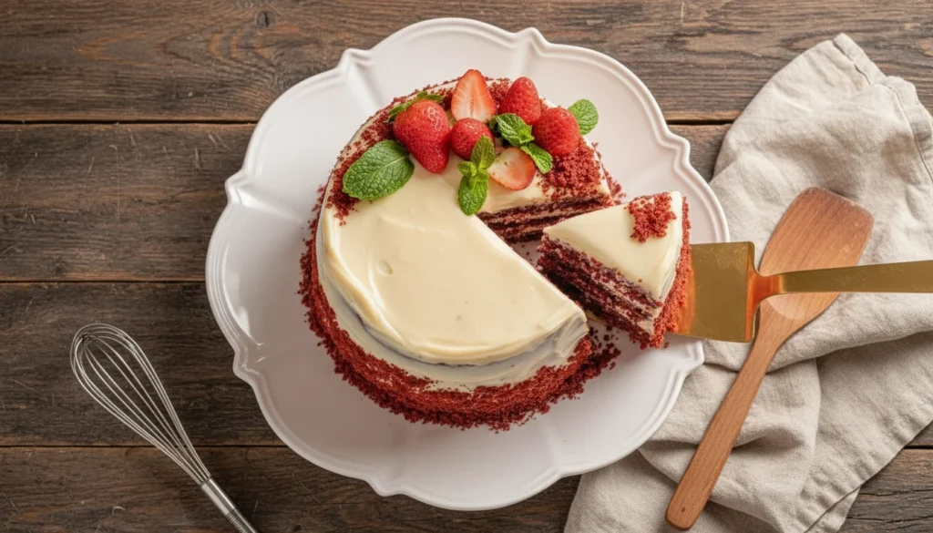 Bolo red velvet na airfryer – Destaque