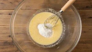 Bolo simples na air fryer – Passo 3