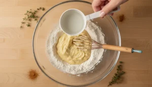 Bolo simples na air fryer – Passo 4