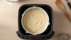 Bolo simples na air fryer – Passo 6