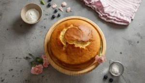 Bolo simples na air fryer – Passo 8