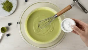 Bolo verde de limão – Passo 3